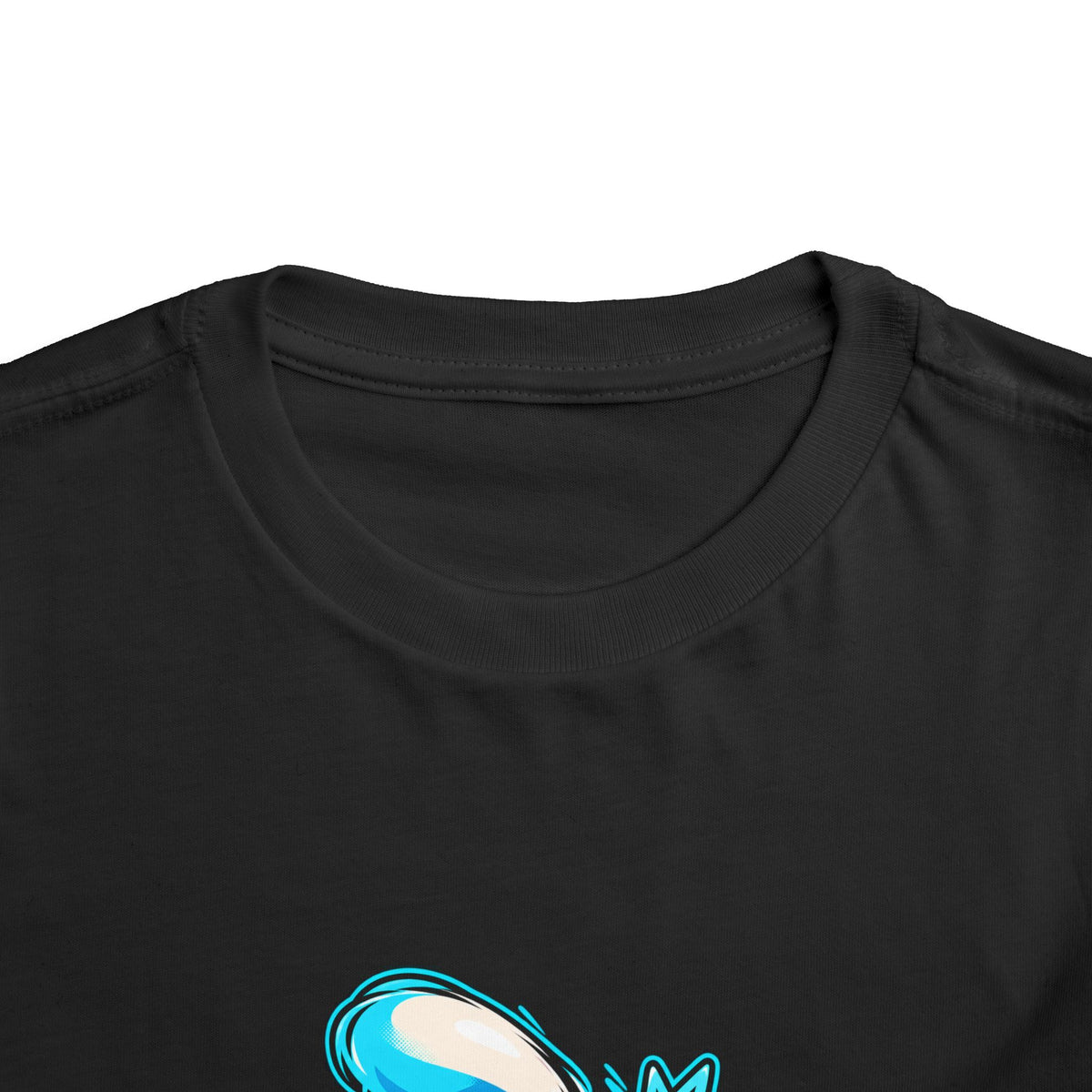 Sleepy Cyber Bunny Toddler Coffee Tee