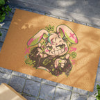 Punk Bunny Graffiti Doormat