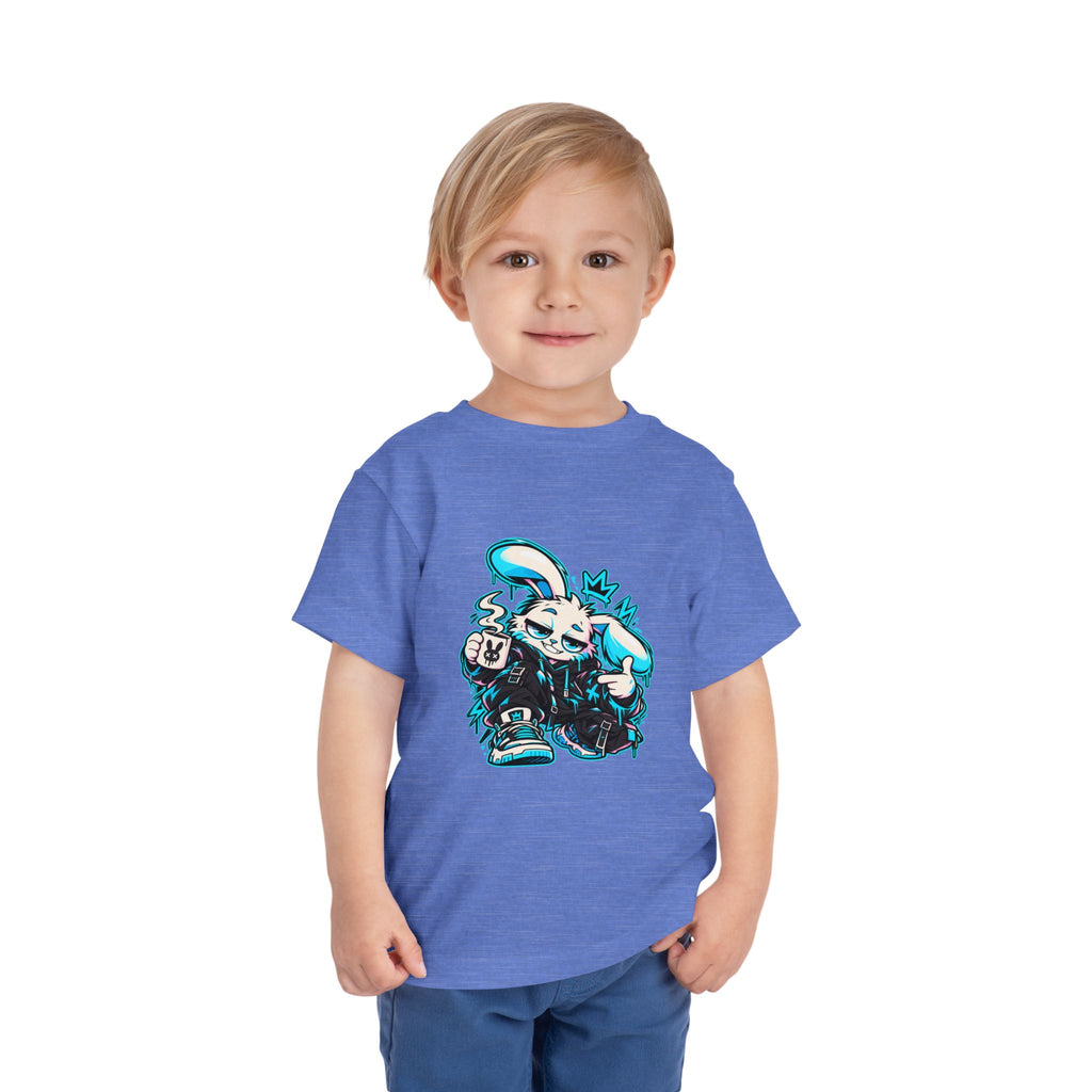 Graffiti Rabbit Coffee Toddler Tee