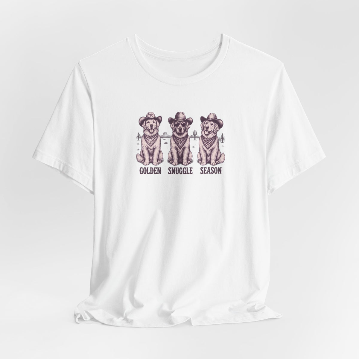 Golden Snuggle Season - Retriever Mom Tee