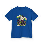 Neon Punk Bunny Kids Heavy Cotton Tee