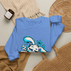 Graffiti Rabbit Coffee Crewneck Sweatshirt