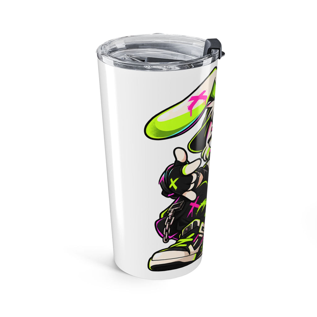 Neon Punk Bunny 20oz Tumbler