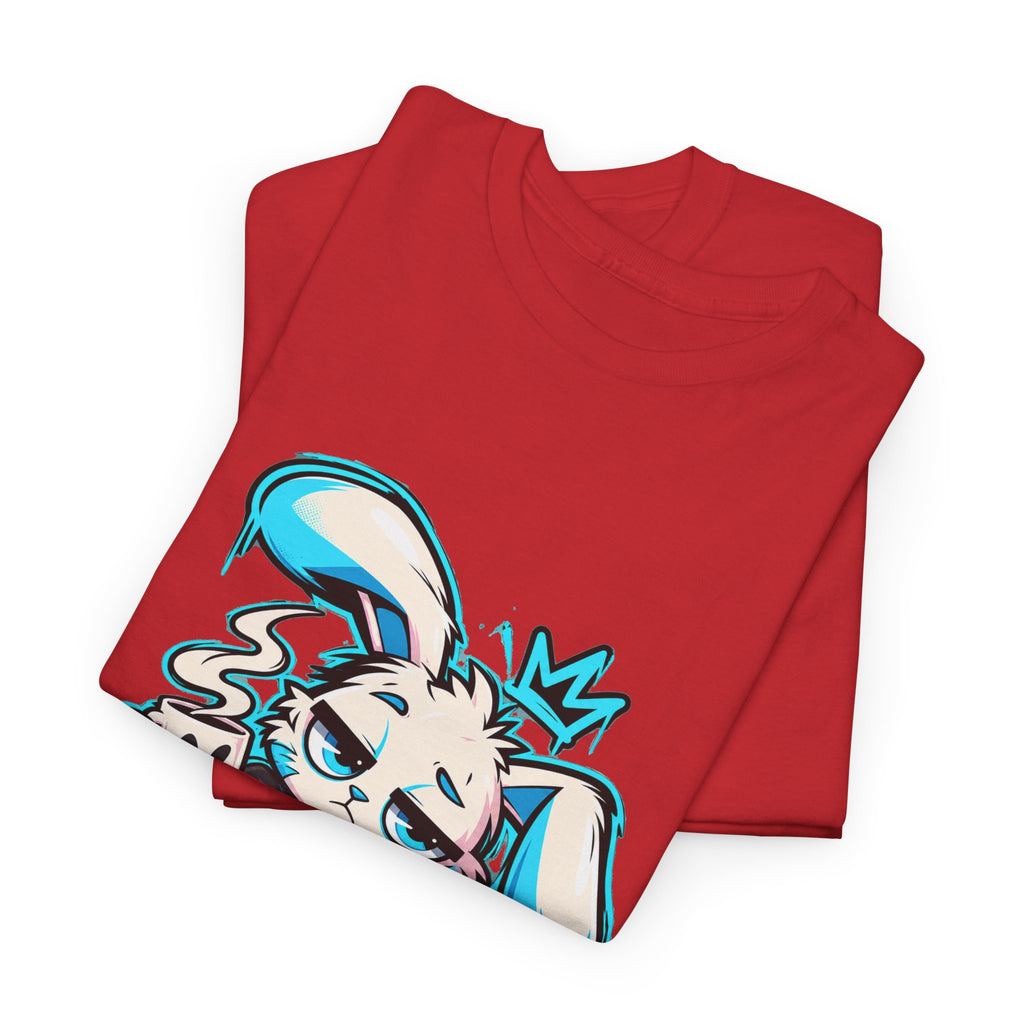 Graffiti Rabbit Coffee Tee | Streetwear Tee