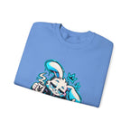 Graffiti Rabbit Coffee Crewneck Sweatshirt