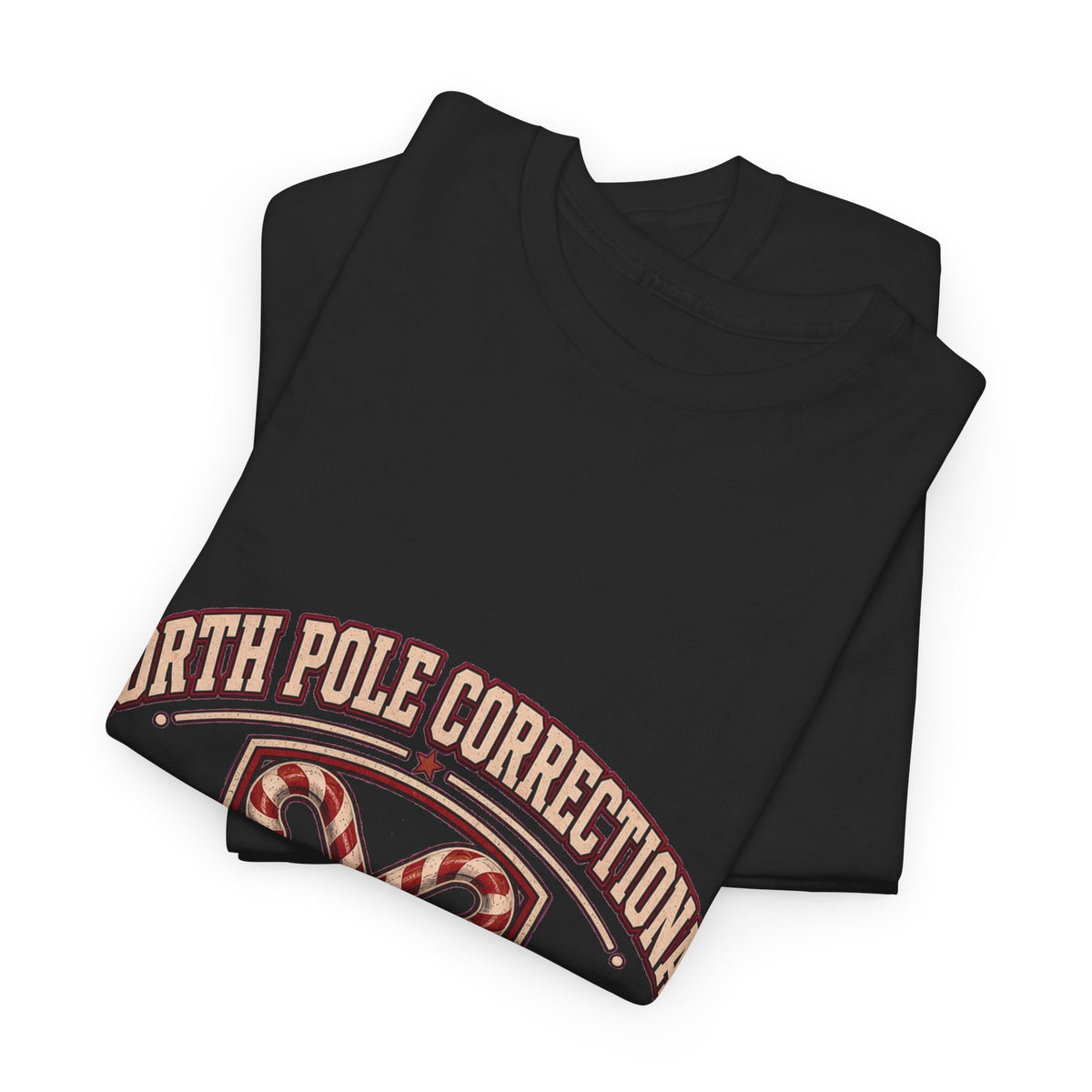 North Pole Correctional Coal Division Christmas Tee
