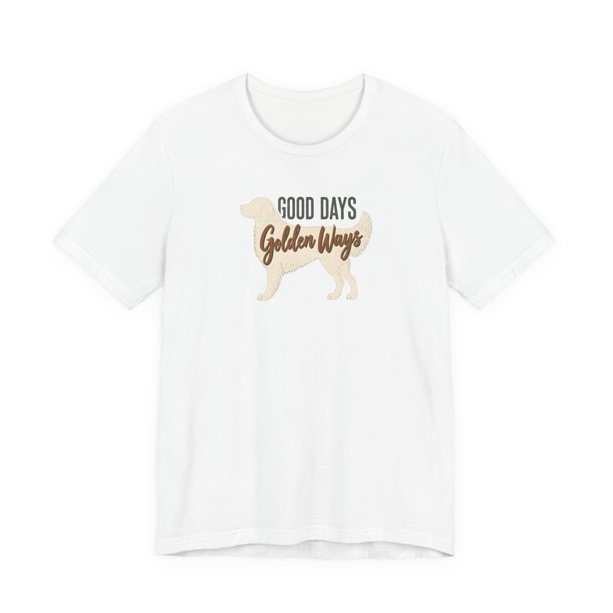 Golden Ways - Golden Retriever Mom T-Shirt