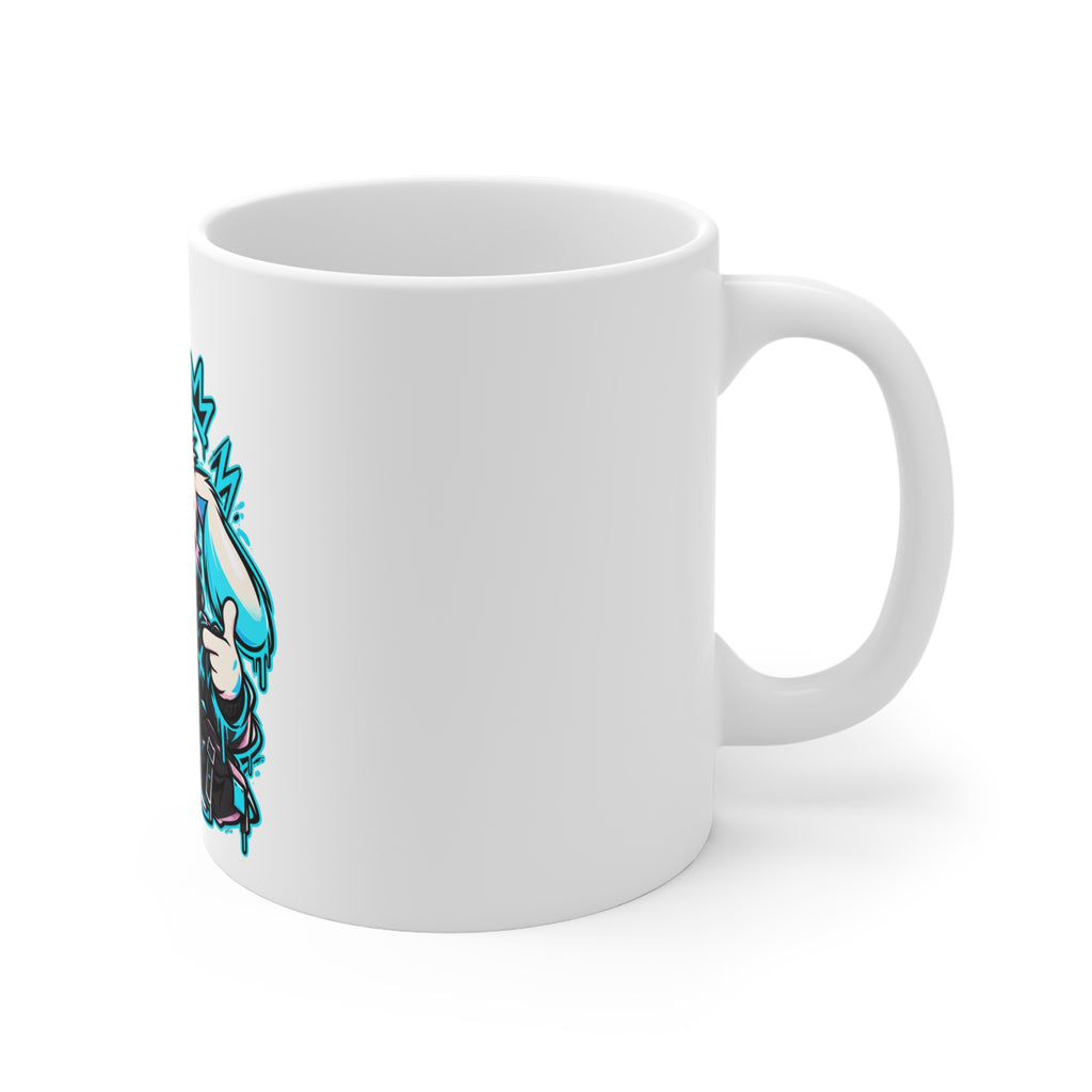 Graffiti Rabbit Coffee 11oz Mug