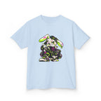 Neon Punk Bunny Kids Heavy Cotton Tee