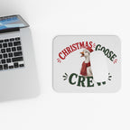 Christmas Goose Crew Mouse Pad Holiday Desk Accessory
