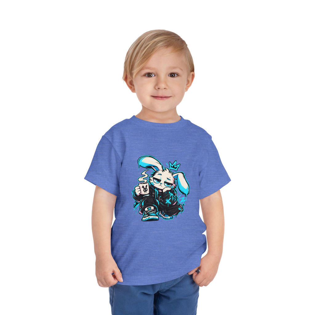 Graffiti Rabbit Coffee Toddler Tee