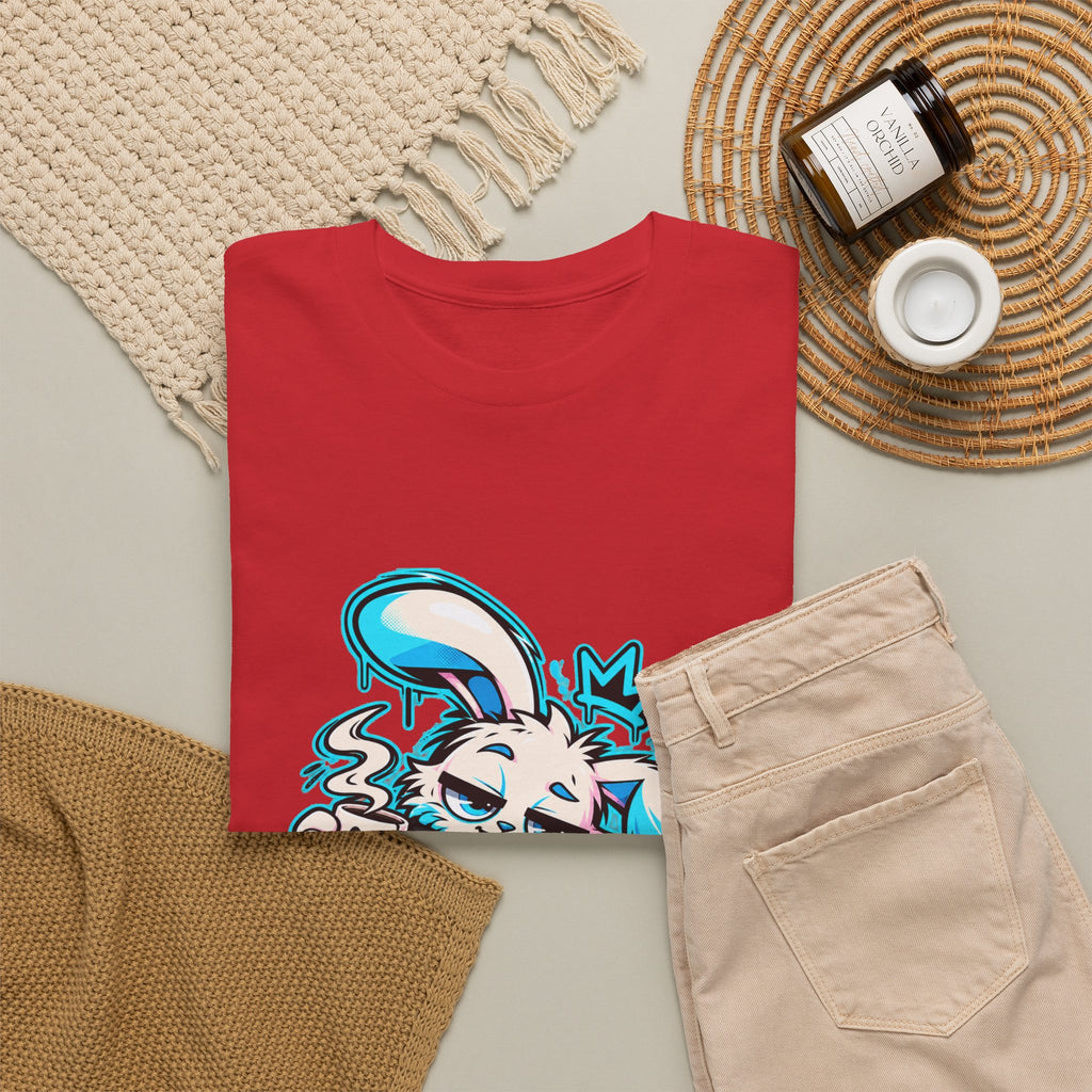 Graffiti Rabbit Coffee Heavy Cotton Tee