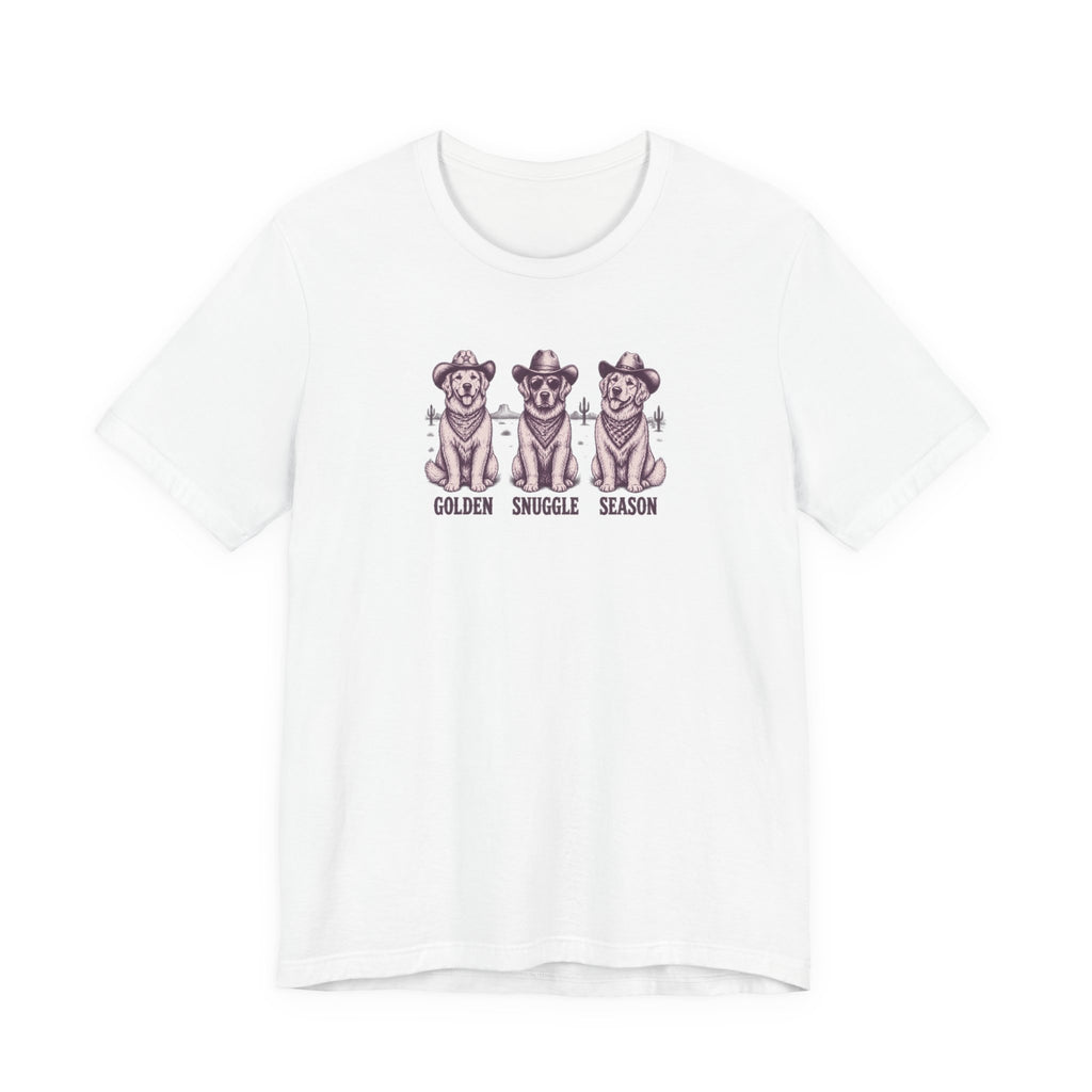 Golden Snuggle Season - Retriever Mom Tee
