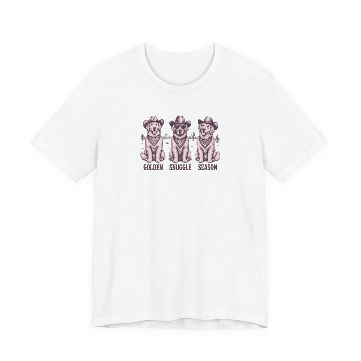 Golden Snuggle Season - Retriever Mom Tee