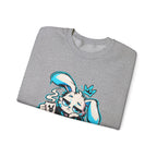Graffiti Rabbit Coffee Crewneck Sweatshirt