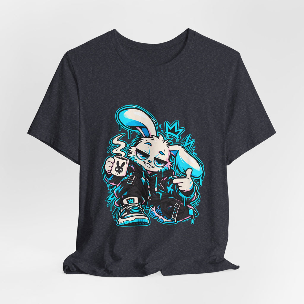 Graffiti Rabbit Coffee Premium Jersey Tee