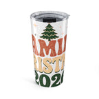 Retro Family Christmas 2026 20oz Tumbler