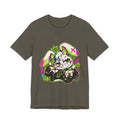 Punk Bunny Graffiti Premium Jersey Tee in Army