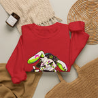 Neon Punk Bunny Crewneck Sweatshirt