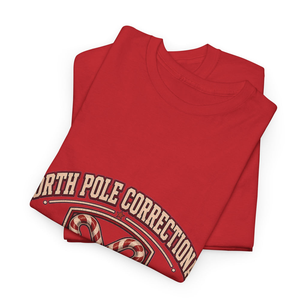 North Pole Correctional Coal Division Christmas Tee