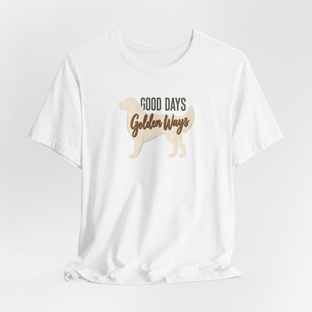 Golden Ways - Golden Retriever Mom T-Shirt