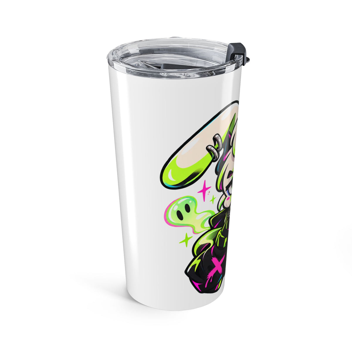 Neon Goth Bunny 20oz Tumbler