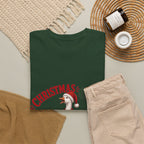 Christmas Goose Crew Heavy Cotton Tee Festive Holiday Shirt