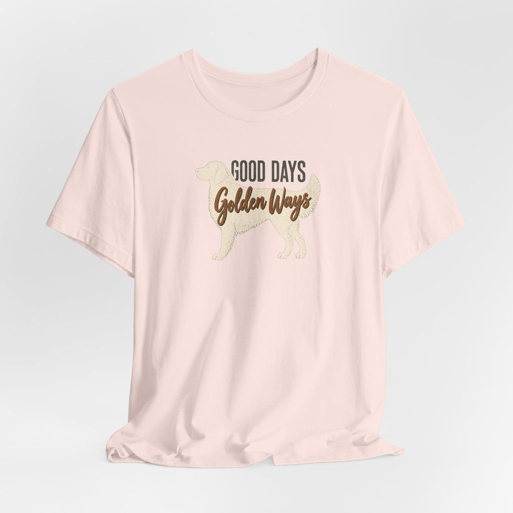 Golden Ways - Golden Retriever Mom T-Shirt