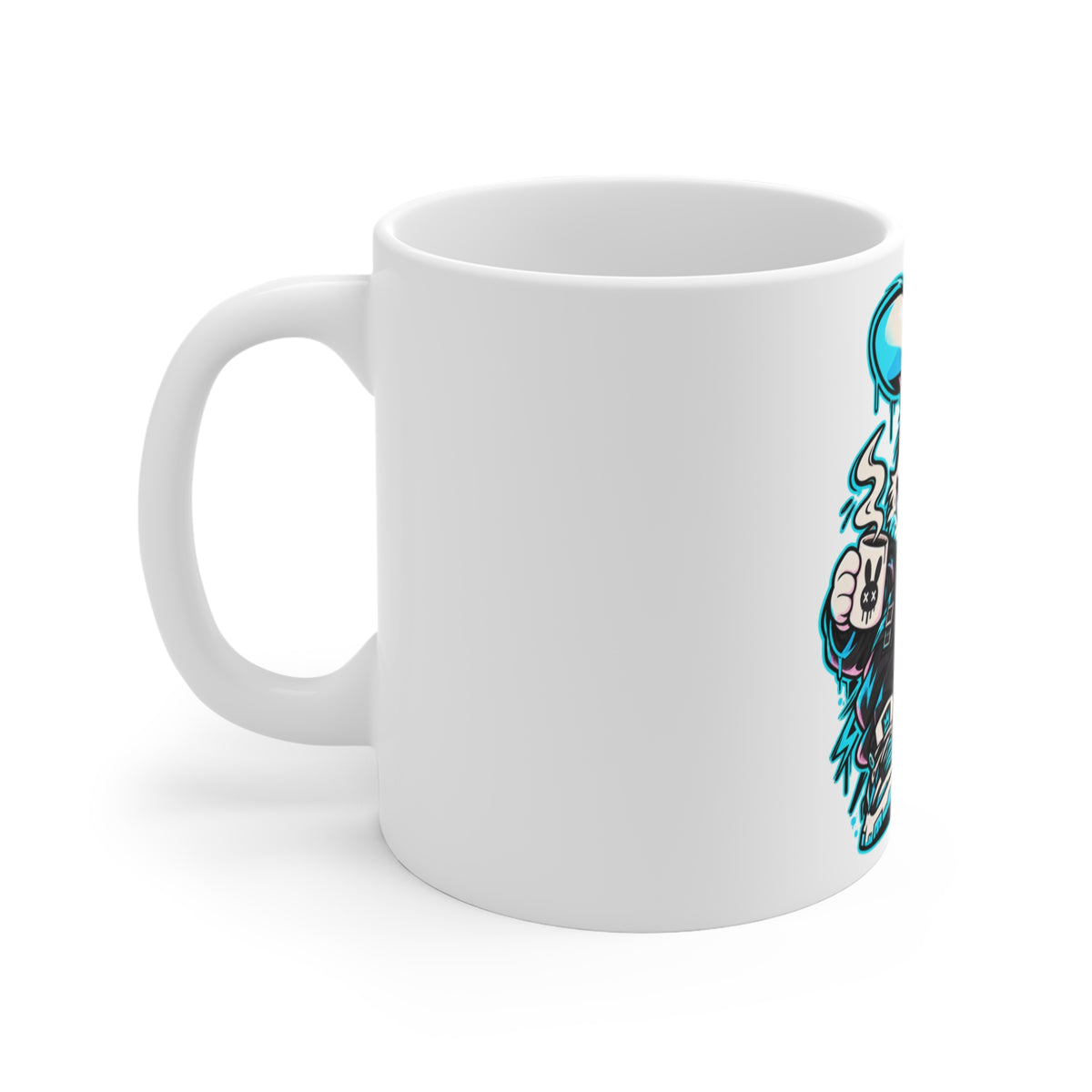 Graffiti Rabbit Coffee 11oz Mug