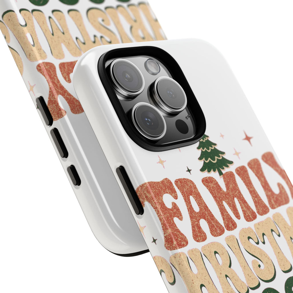 Retro Family Christmas 2026 Tough Phone Case