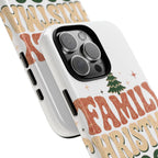Retro Family Christmas 2026 Tough Phone Case