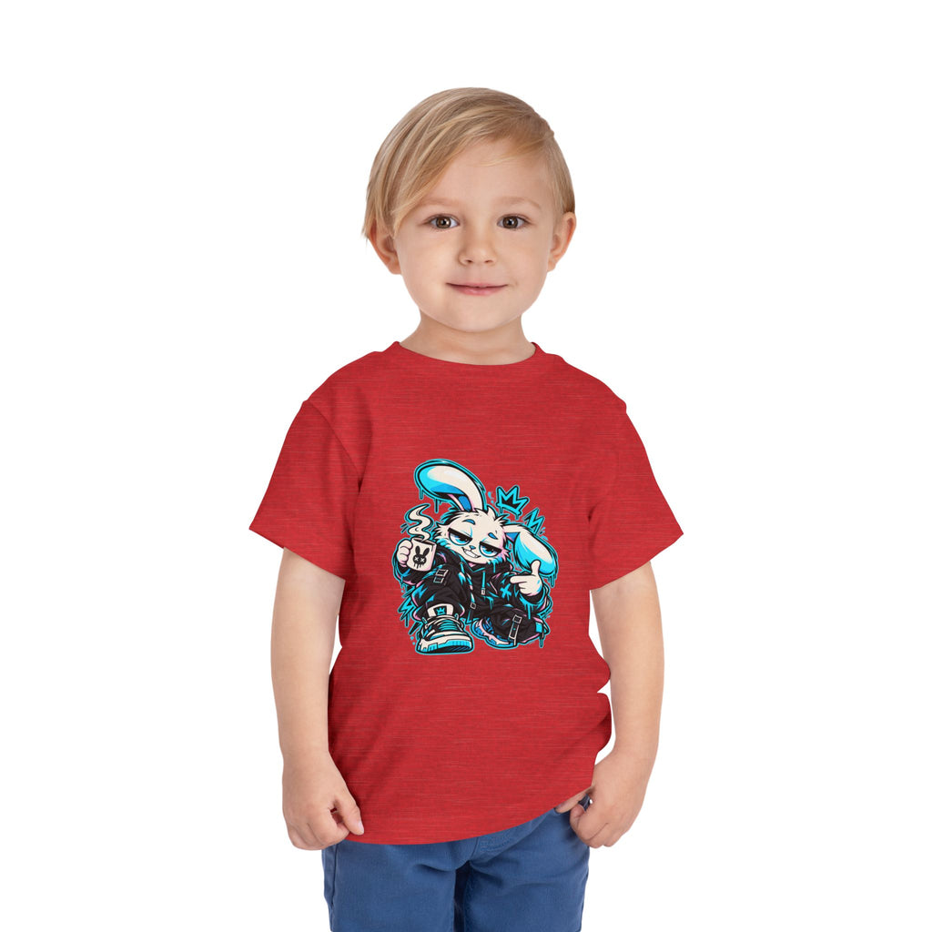 Graffiti Rabbit Coffee Toddler Tee