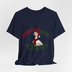 Christmas Goose Crew Premium Jersey Tee Holiday Graphic Shirt