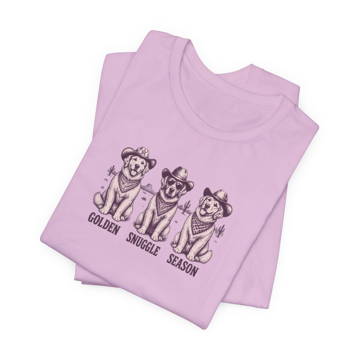 Golden Snuggle Season - Retriever Mom Tee