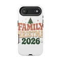 Retro Family Christmas 2026 Tough Phone Case