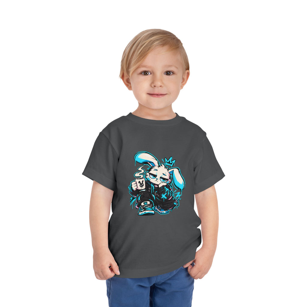 Graffiti Rabbit Coffee Toddler Tee