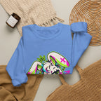 Punk Bunny Graffiti Crewneck Sweatshirt