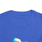 Sleepy Cyber Bunny Toddler Coffee Tee