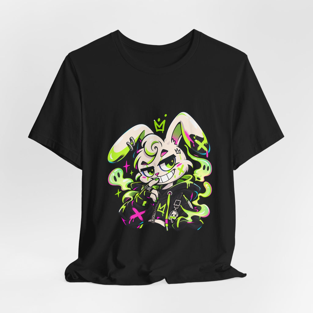 Neon Goth Bunny Premium Jersey Tee