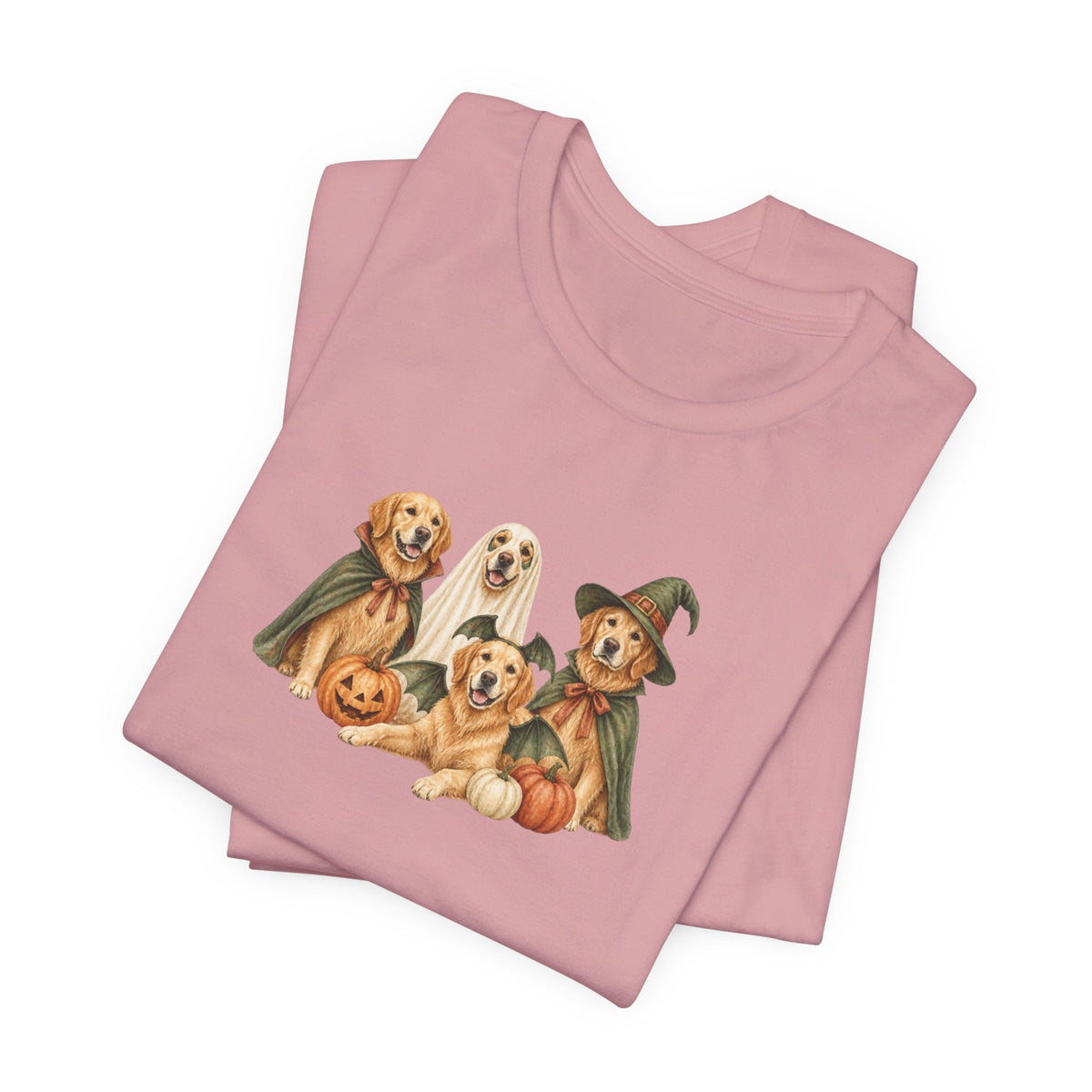 Golden Retriever Halloween Costumes Tee