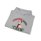 Christmas Goose Crew Hoodie Festive Goose Sweatshirt